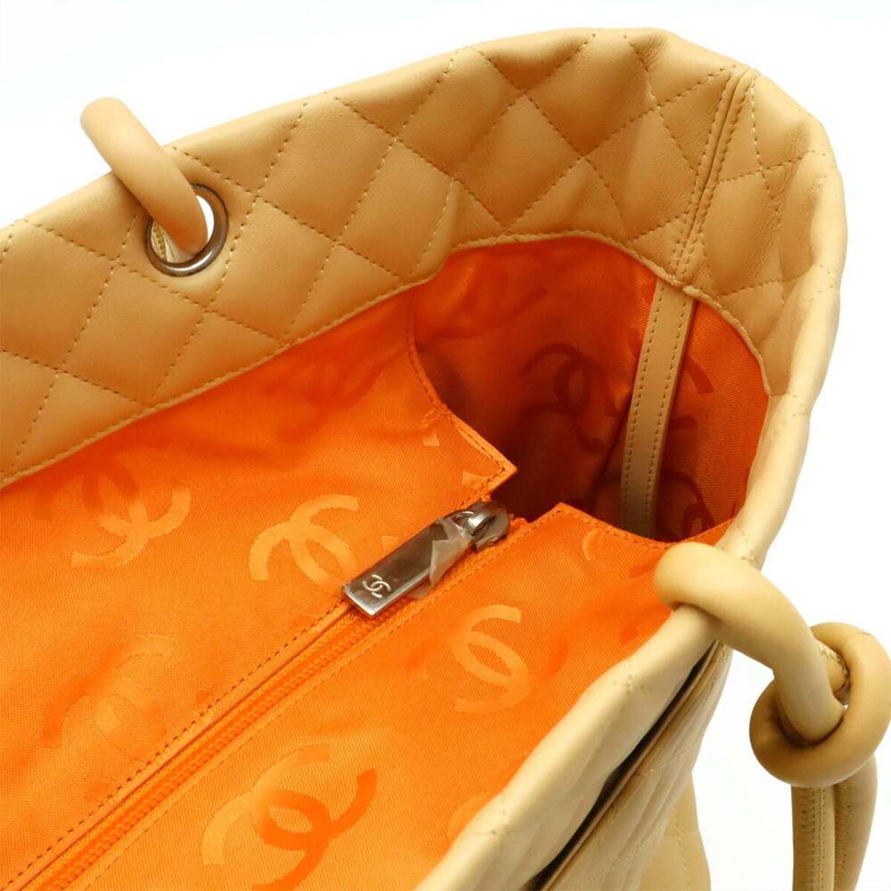 CHANEL Cream Logo Shoulder Bag - Picture 6 of 10